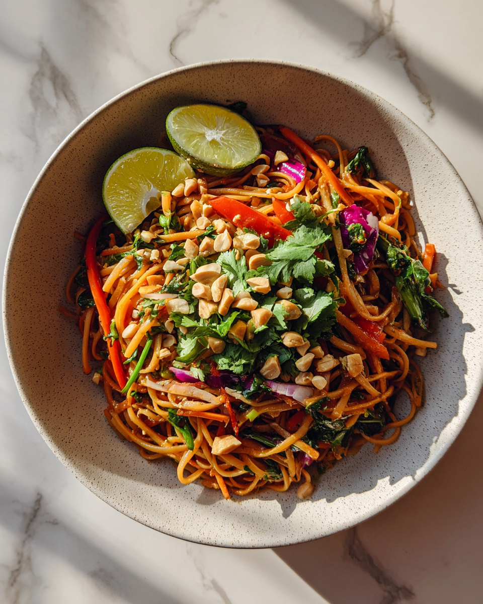 Final dish - Quick and Delicious: Whip Up a 15-Minute Thai Noodle Salad