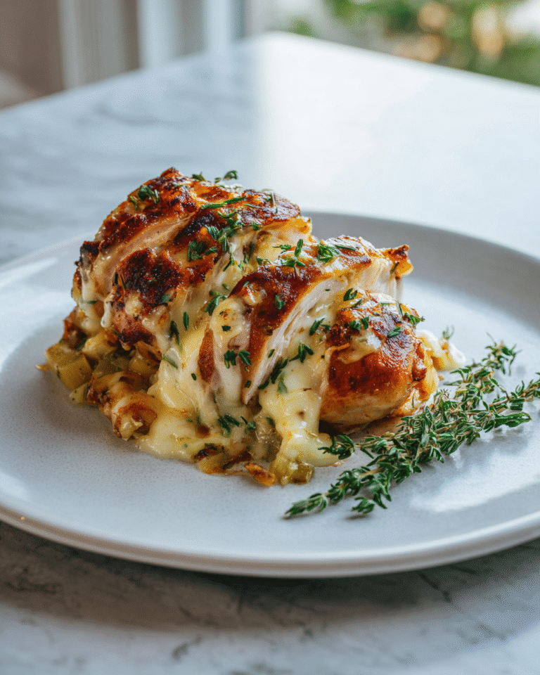 Irresistible Apple and Brie Stuffed Chicken Recipe for a Gourmet Dinner - Featured Image