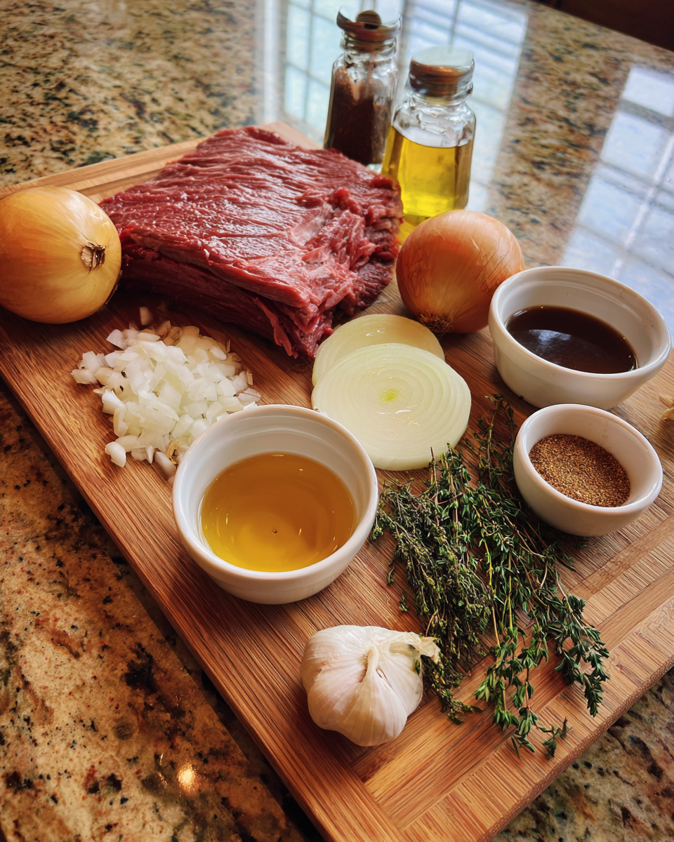 Ingredients for Irresistible Caramelized Pulled Beef Brisket Recipe That Will Melt in Your Mouth