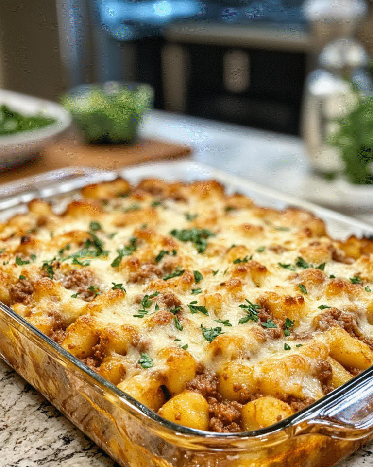 Cheesy Bolognese Gnocchi Bake: The Ultimate Comfort Food Delight - Featured Image