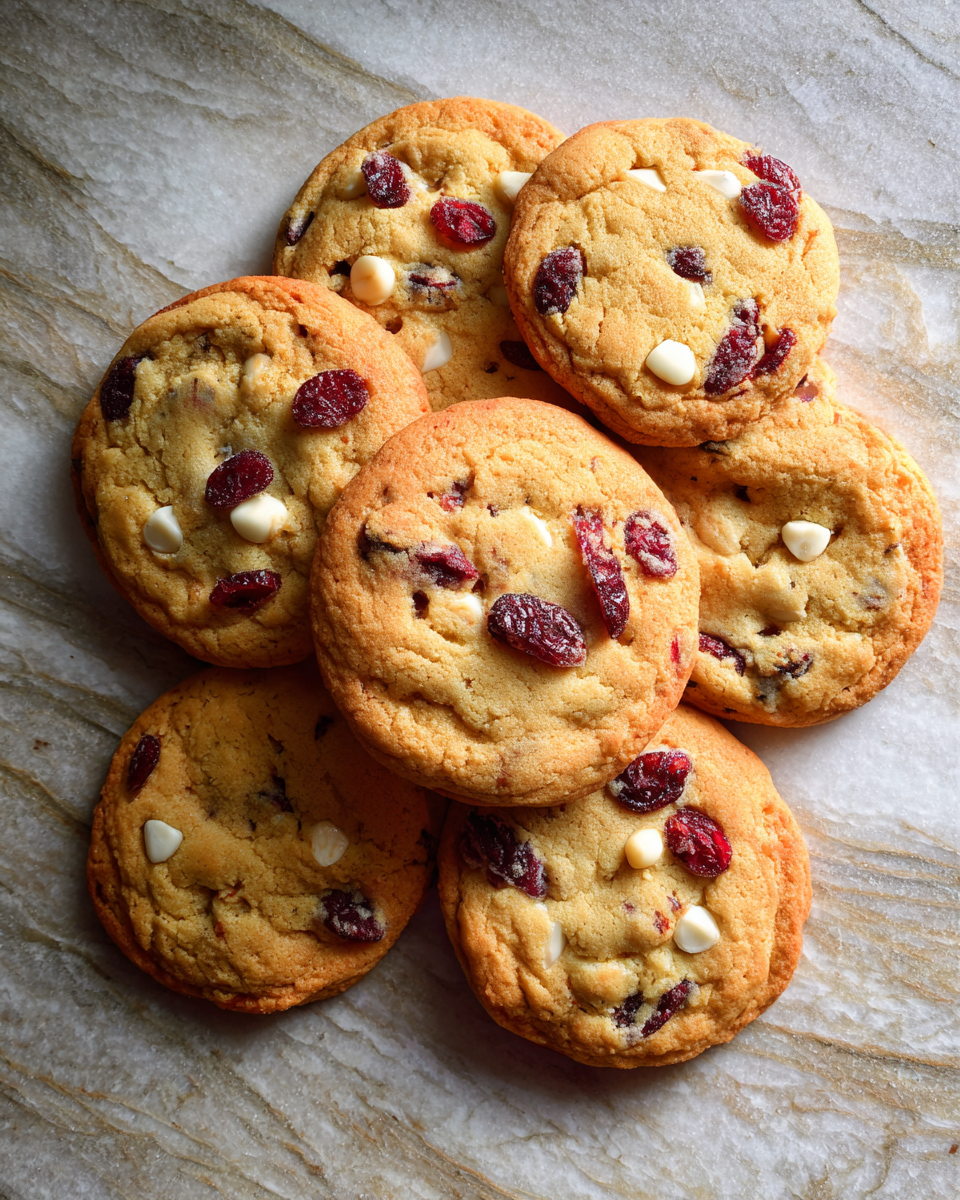 Final dish - Irresistibly Chewy Christmas Cranberry Orange Cookies to Sweeten Your Holiday Season