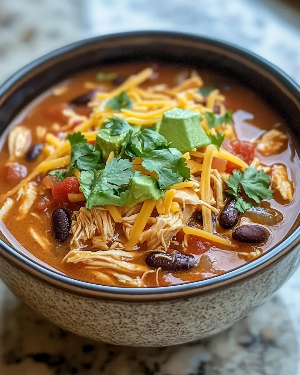 Final dish - Spice Up Your Dinner with Irresistible Chicken Taco Soup