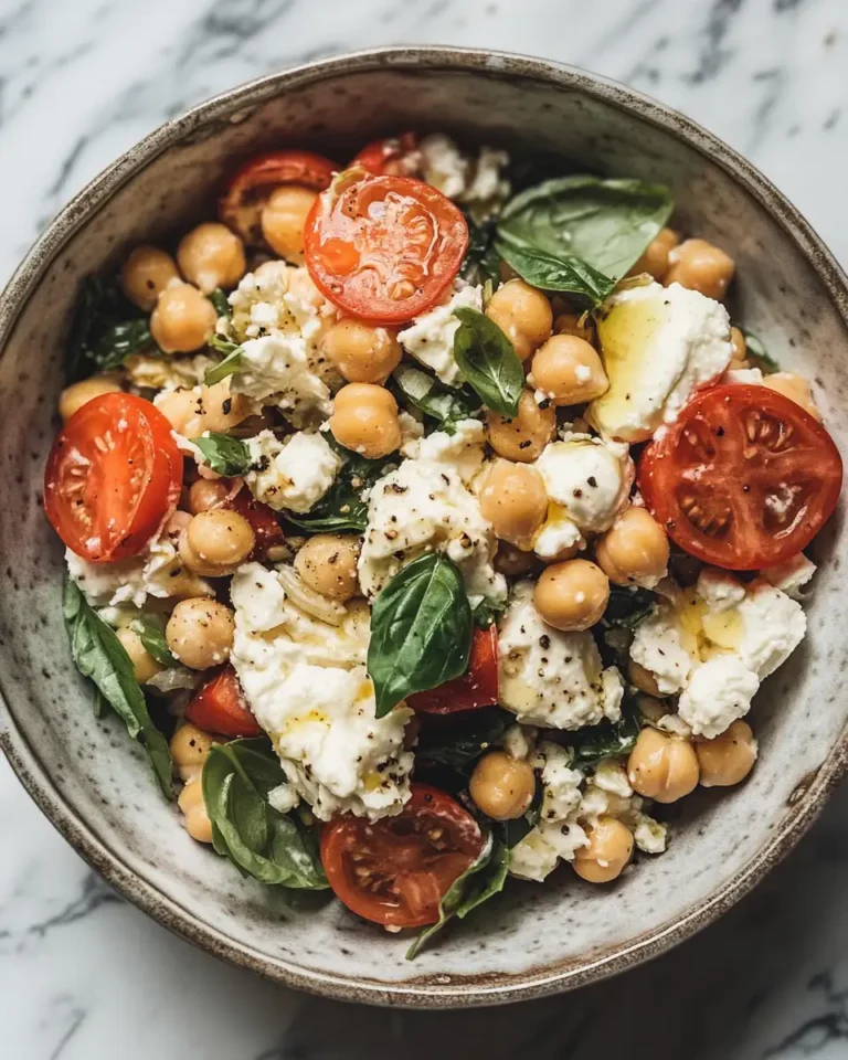 Creamy Cottage Cheese and Chickpea Salad: A Protein-Packed Delight - Featured Image