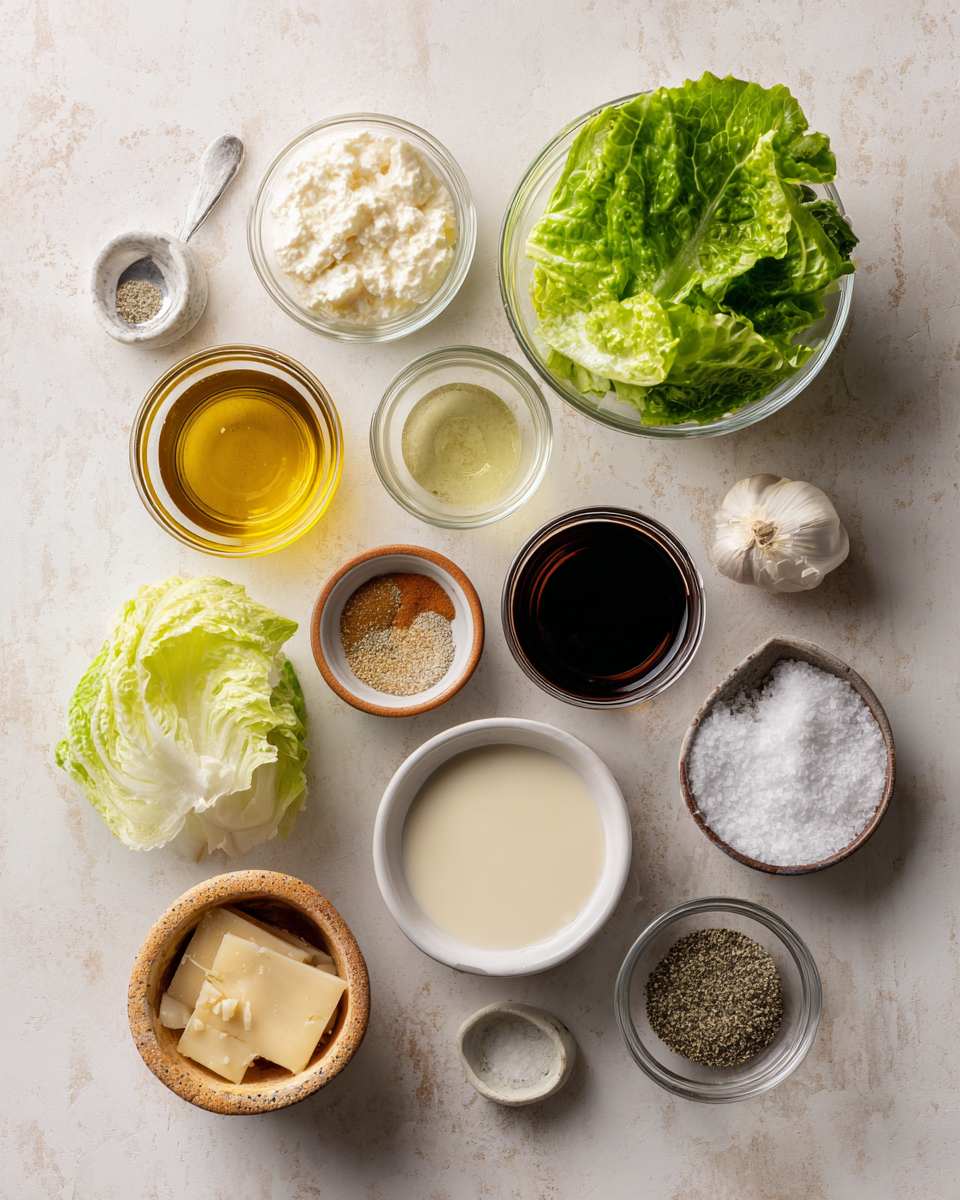 Ingredients for Discover the Secret to the Best Creamy Italian Salad Dressing