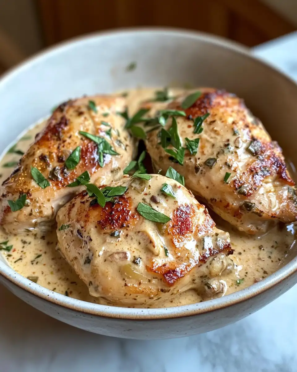 Final dish - Indulge in the Irresistible Flavors of Creamy Tuscan Garlic Chicken