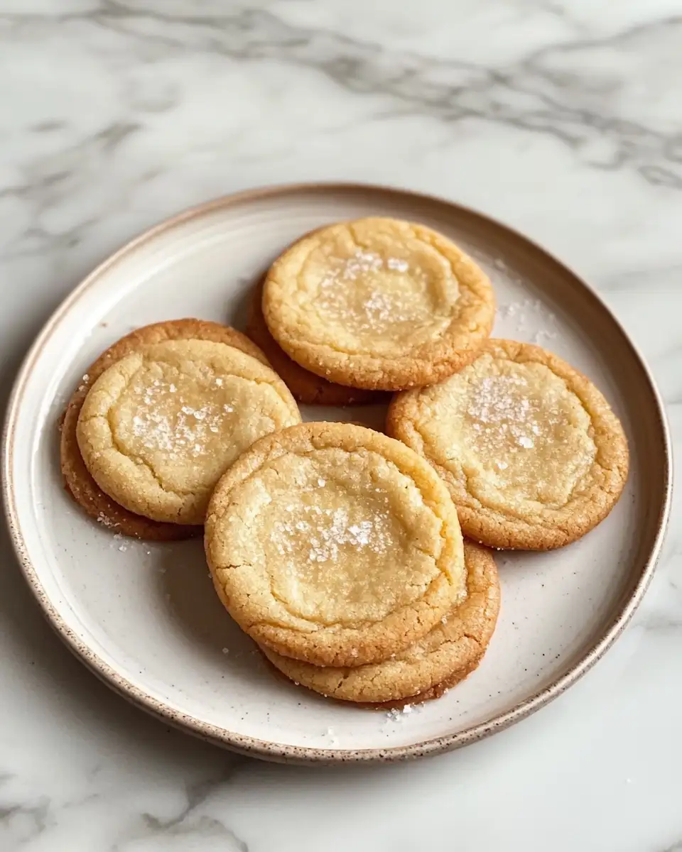 Final dish - Irresistible Indulgence: Discover the Magic of French Salted Butter Cookies