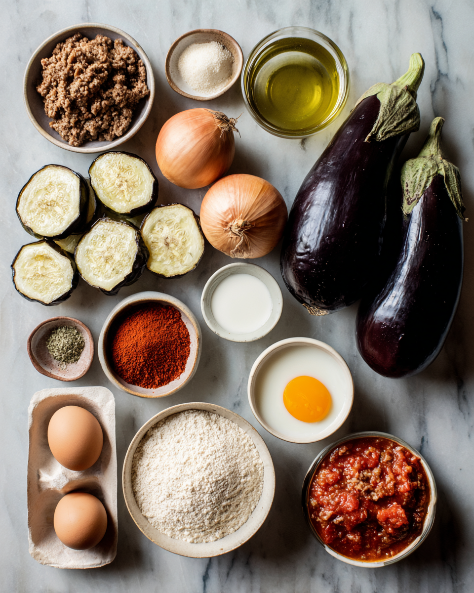 Ingredients for Savor the Layers: Unveiling the Secrets of Authentic Greek Moussaka