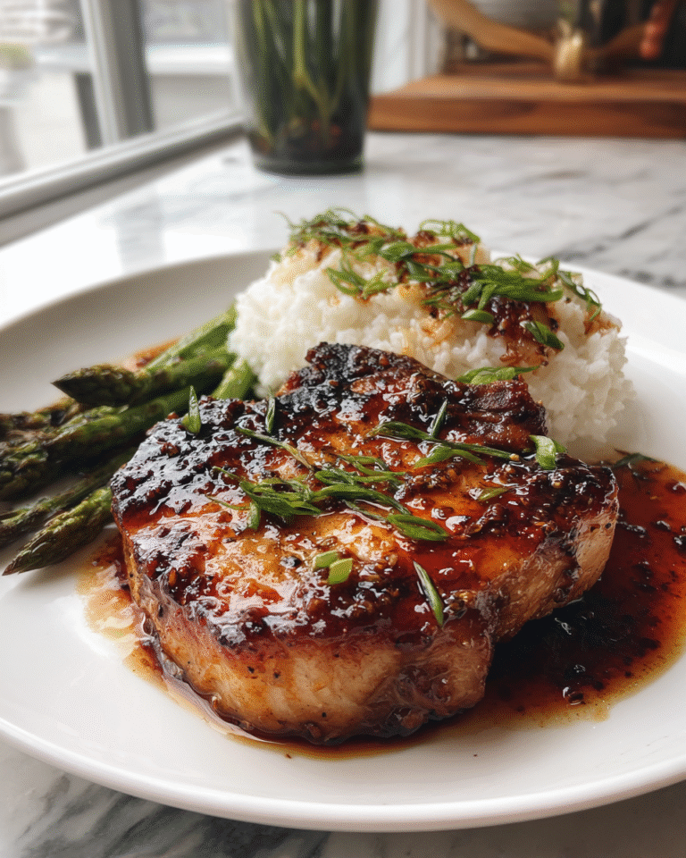 Sweet and Savory Delight: Honey Garlic Pork Chops That Will Steal the Show - Featured Image