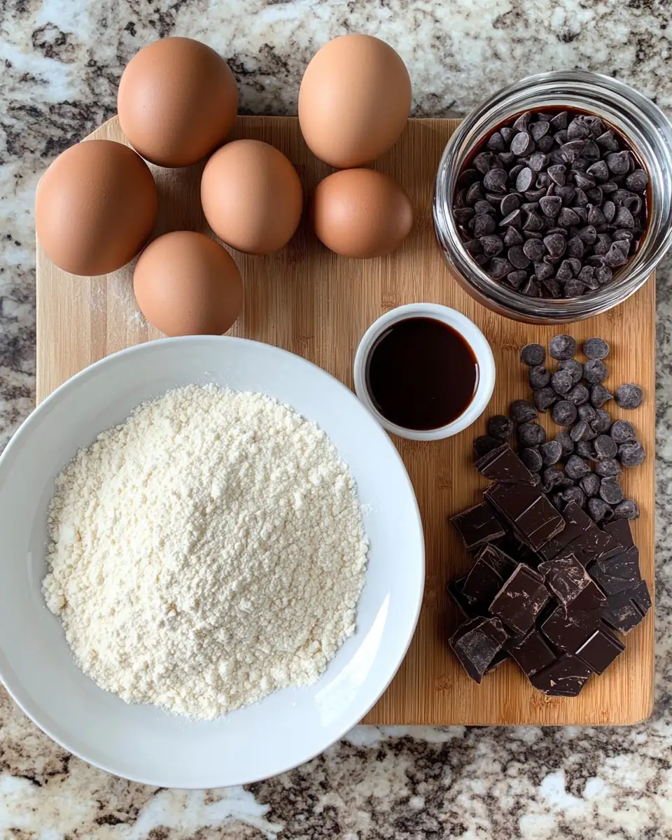 Ingredients for Decadent Delight: Hot Fudge Brownie Bread That Melts in Your Mouth