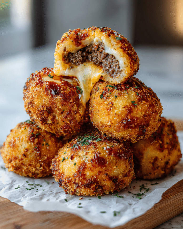Irresistible Garlic Parmesan Cheeseburger Bombs That Will Blow Your Mind - Featured Image