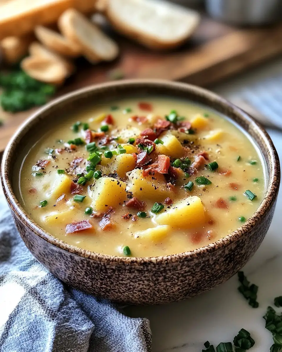 Final dish - Indulge in Comfort: The Ultimate Loaded Outback Potato Soup Experience
