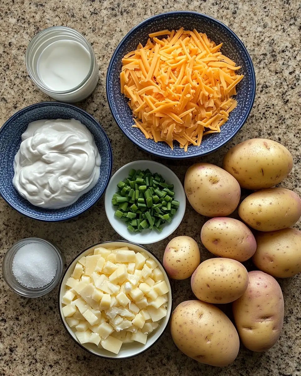 Ingredients for Indulge in Comfort: The Ultimate Loaded Outback Potato Soup Experience