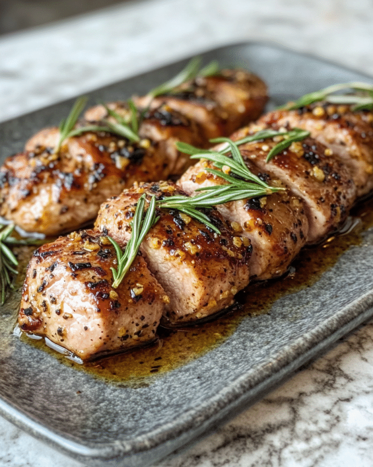 Sweet and Savory Maple Dijon Pork Tenderloin Recipe to Savor - Featured Image