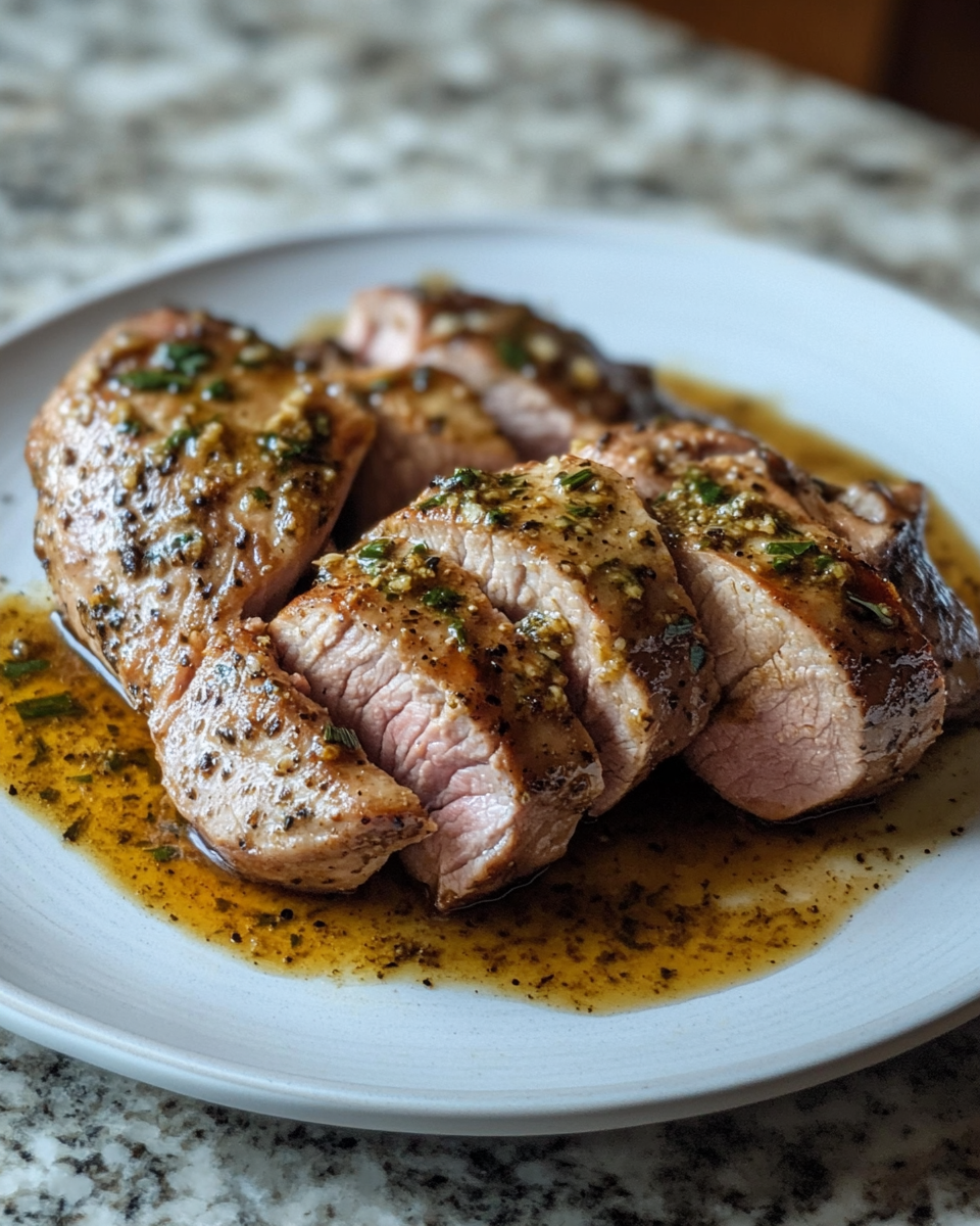 Final dish - Sweet and Savory Maple Dijon Pork Tenderloin Recipe to Savor