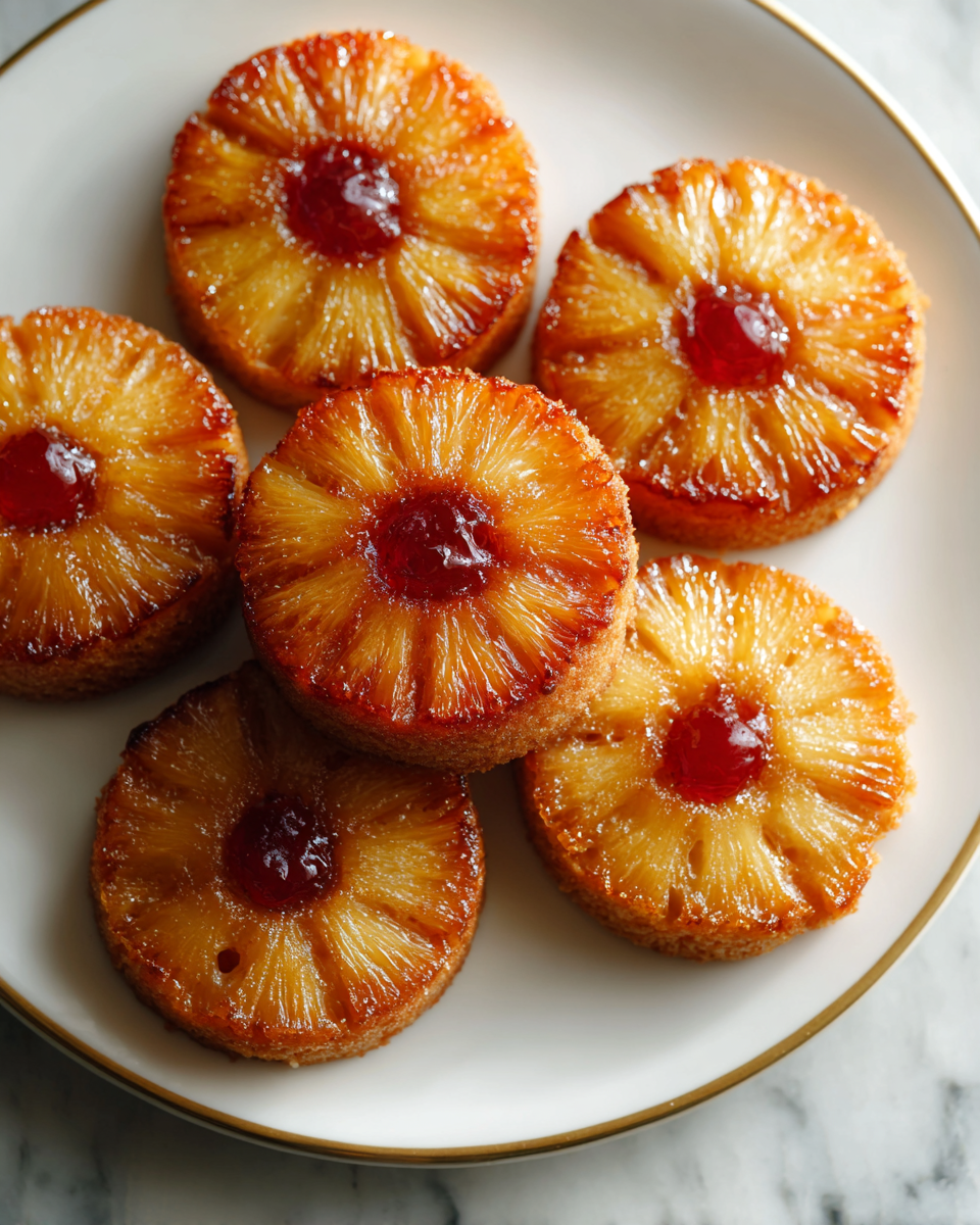Final dish - Irresistible Pineapple Upside Down Sugar Cookies That Everyone Will Love