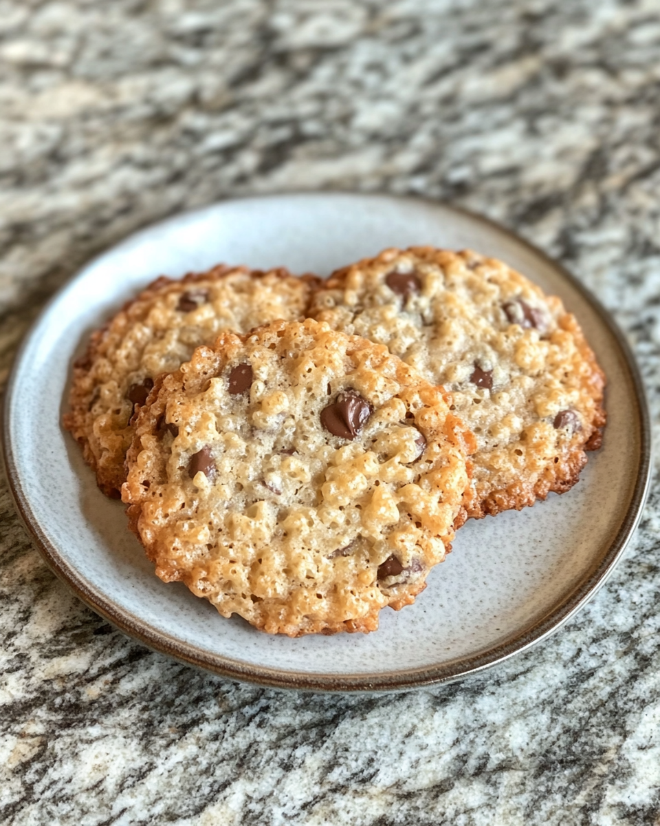 Final dish - Irresistible Rice Krispie Chocolate Chip Cookies You Need to Try
