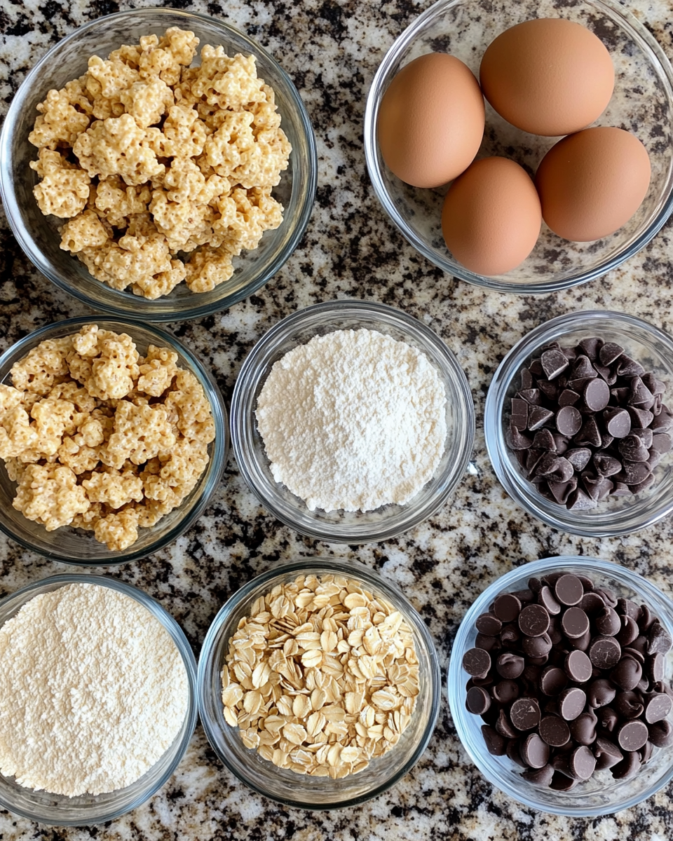 Ingredients for Irresistible Rice Krispie Chocolate Chip Cookies You Need to Try