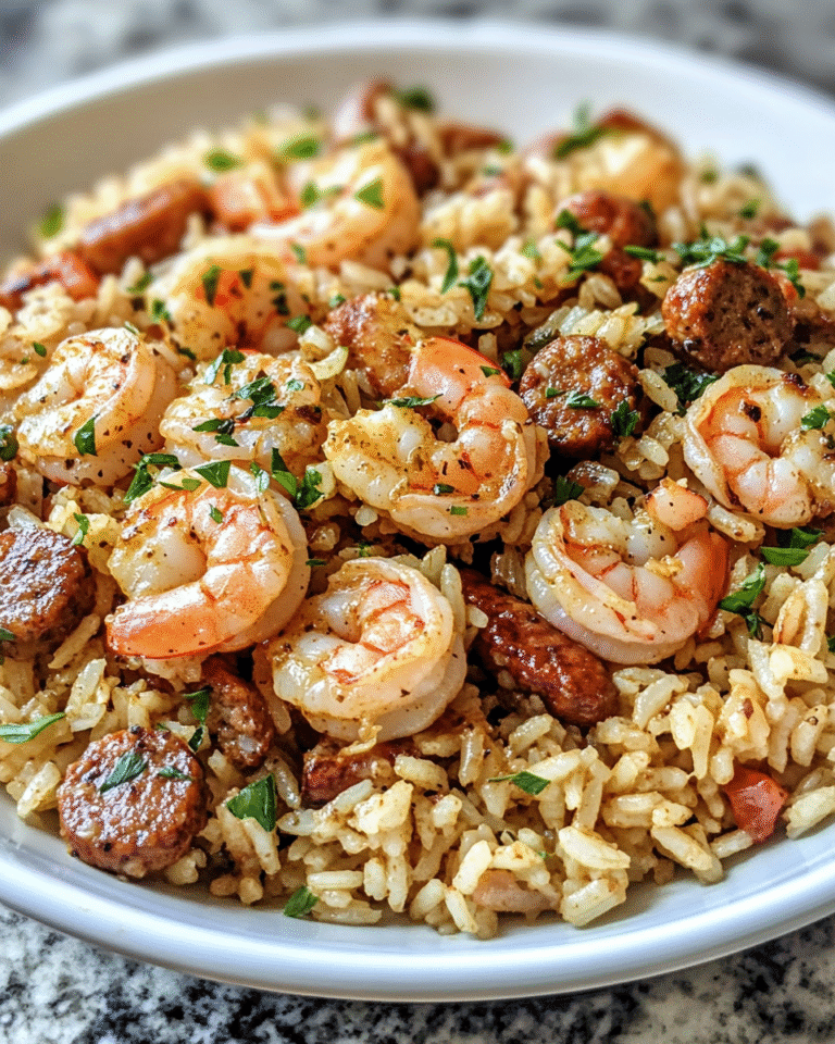 Spice Up Your Dinner with Flavor-Packed Shrimp and Sausage Dirty Rice - Featured Image