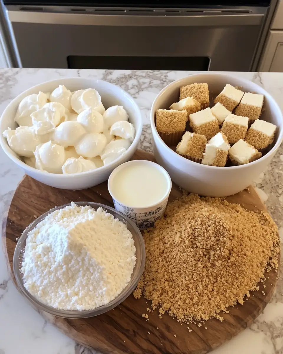 Ingredients for Irresistible Vanilla Bean Crème Brûlée Cheesecake Cupcakes: A Decadent Delight
