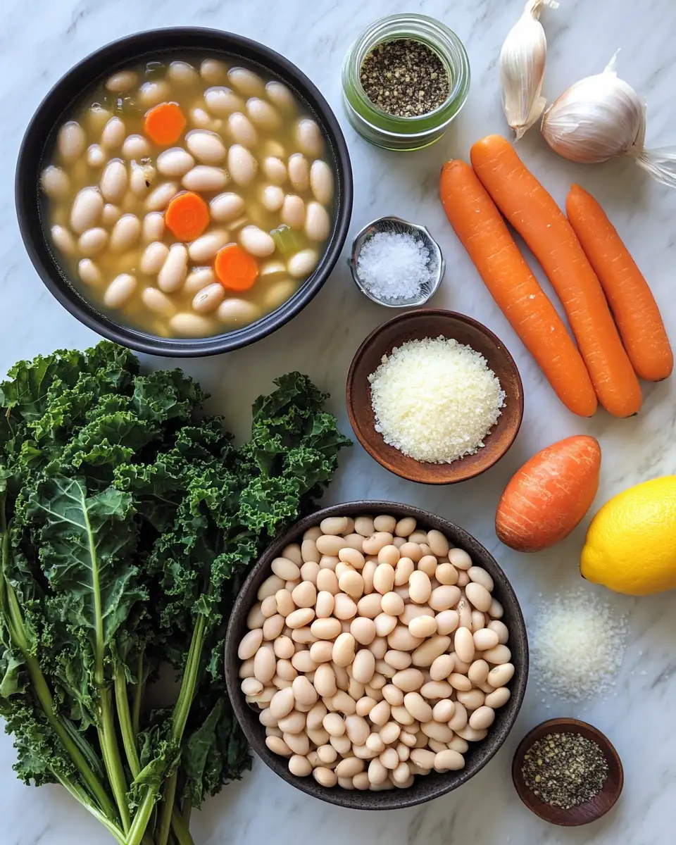 Ingredients for Cozy Comfort in a Bowl: Discover the Magic of White Bean Soup