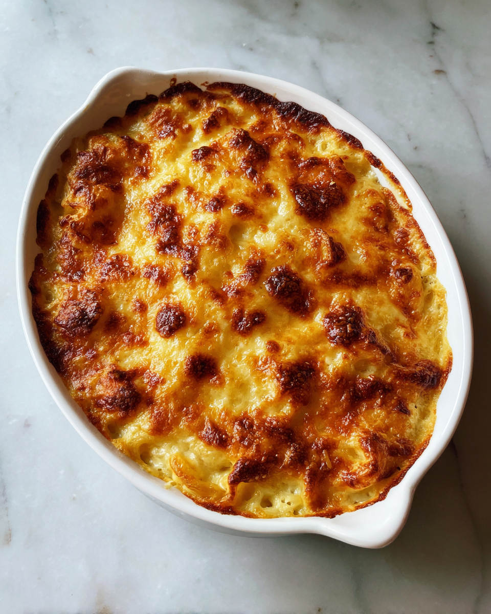 Final dish - Ultimate Comfort Food Baked Macaroni and Cheese Recipe That Melts in Your Mouth