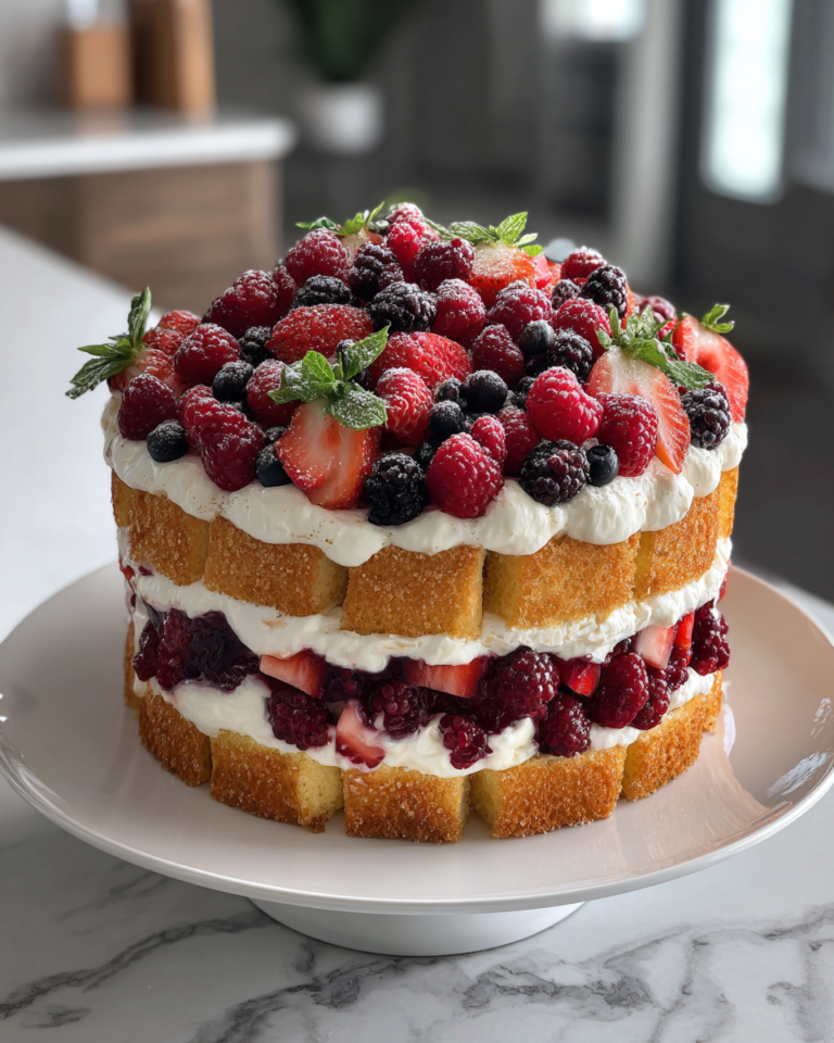Delectable Berry Trifle Cake That Will Sweeten Your Day - Featured Image