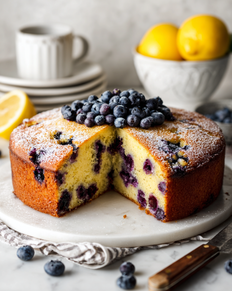 Irresistible Blueberry Lemon Cake Recipe That Will Brighten Your Day - Featured Image