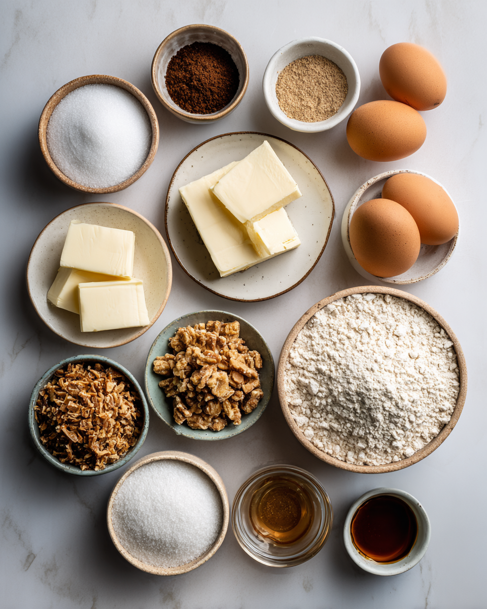 Ingredients for Irresistible Brown Butter Coffee Toffee Cookies You Need to Try