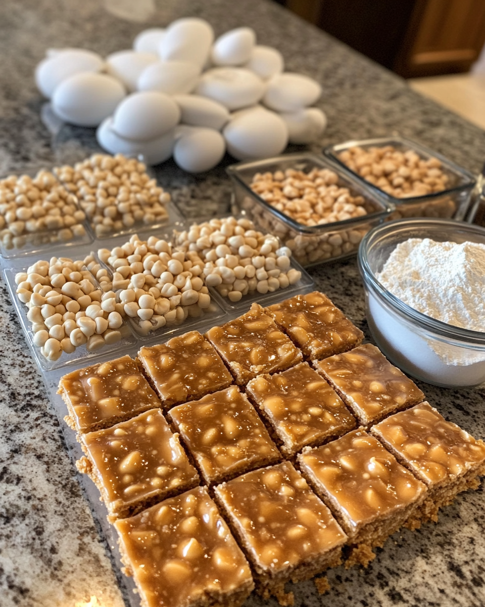 Ingredients for Irresistible Butterscotch Toffee Cookie Bars You Have to Try