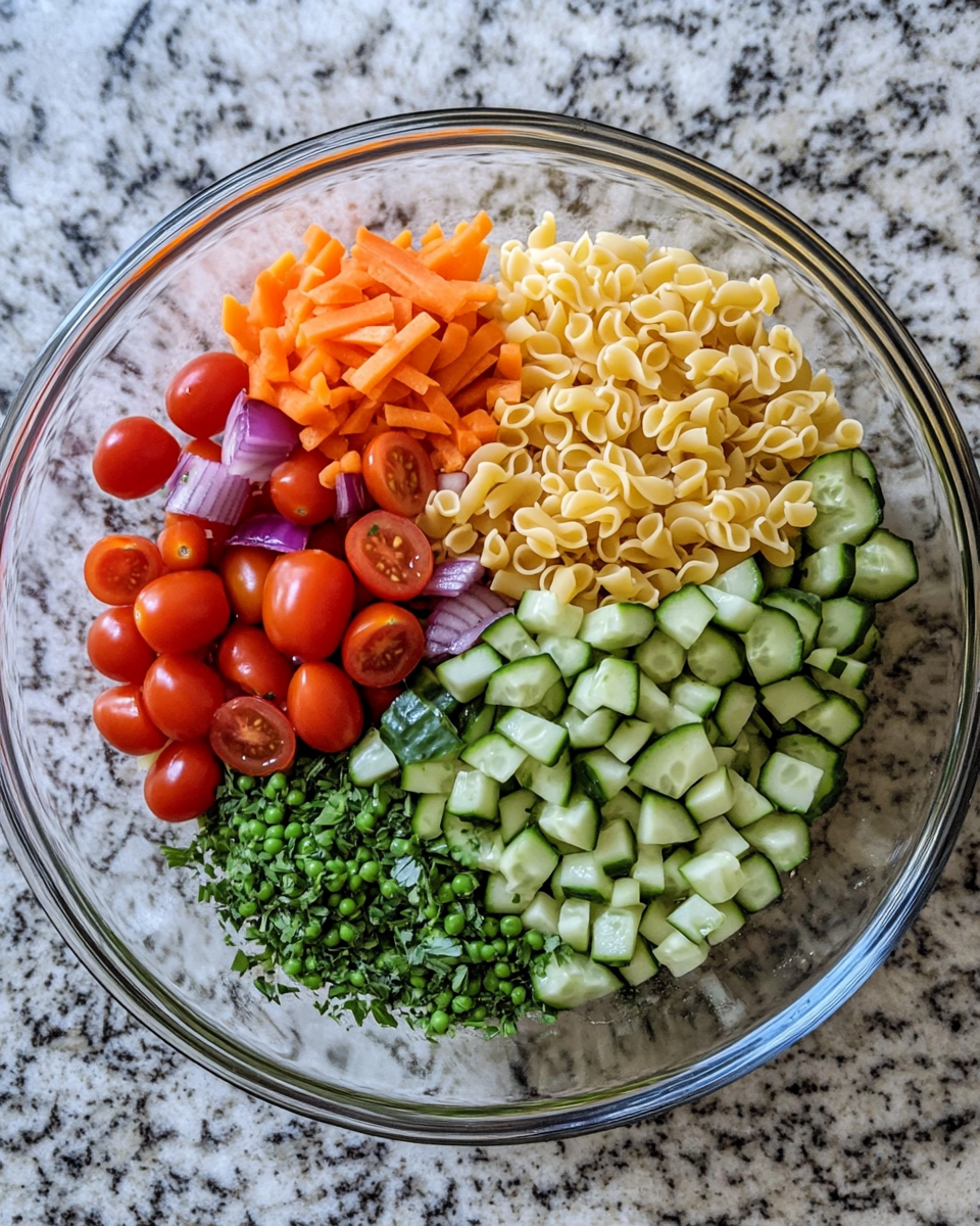Ingredients for Creamy Ditalini Pasta Salad That Will Steal the Show at Your Next Picnic