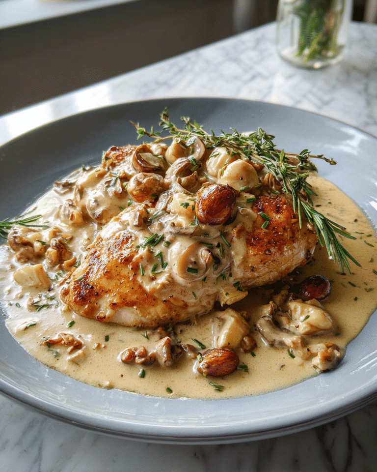 Irresistible Garlic Chicken in a Creamy Sauce Recipe You Have to Try - Featured Image