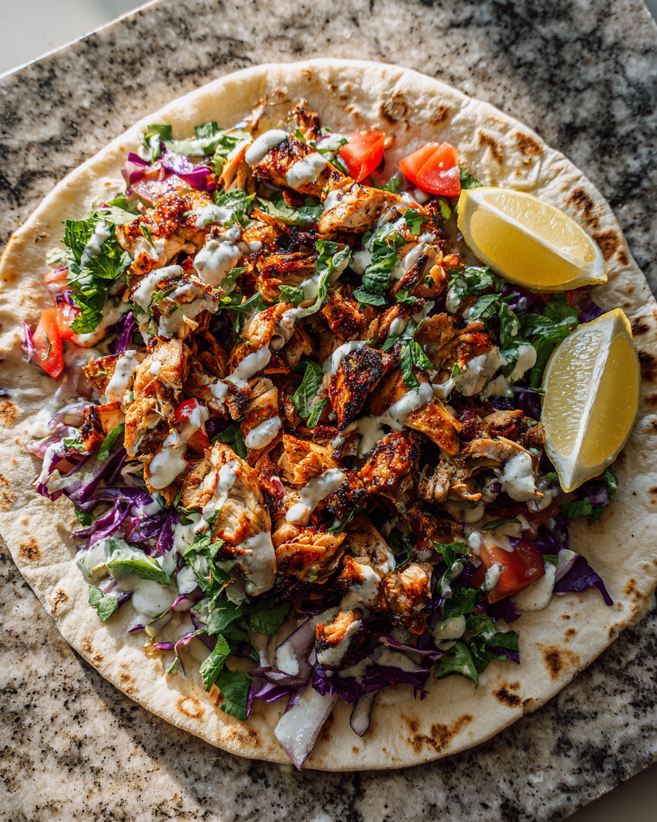 Final dish - The Ultimate Garlic Chicken Shawarma Recipe You Need to Try