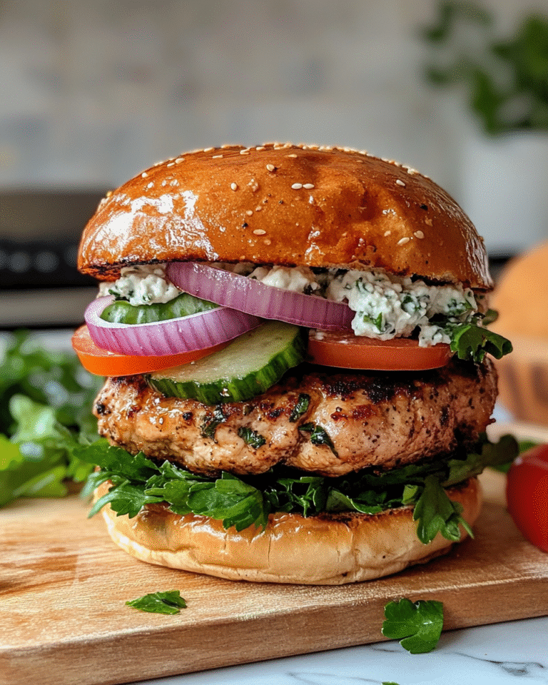 Irresistible Greek Chicken Burgers That Will Transform Your Dinner Game - Featured Image