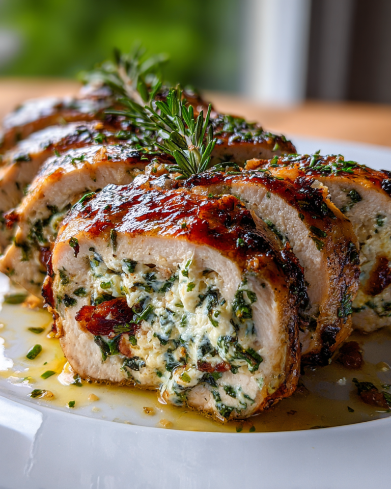 Irresistible Herbed Ricotta Stuffed Chicken Rolls You Have to Try - Featured Image
