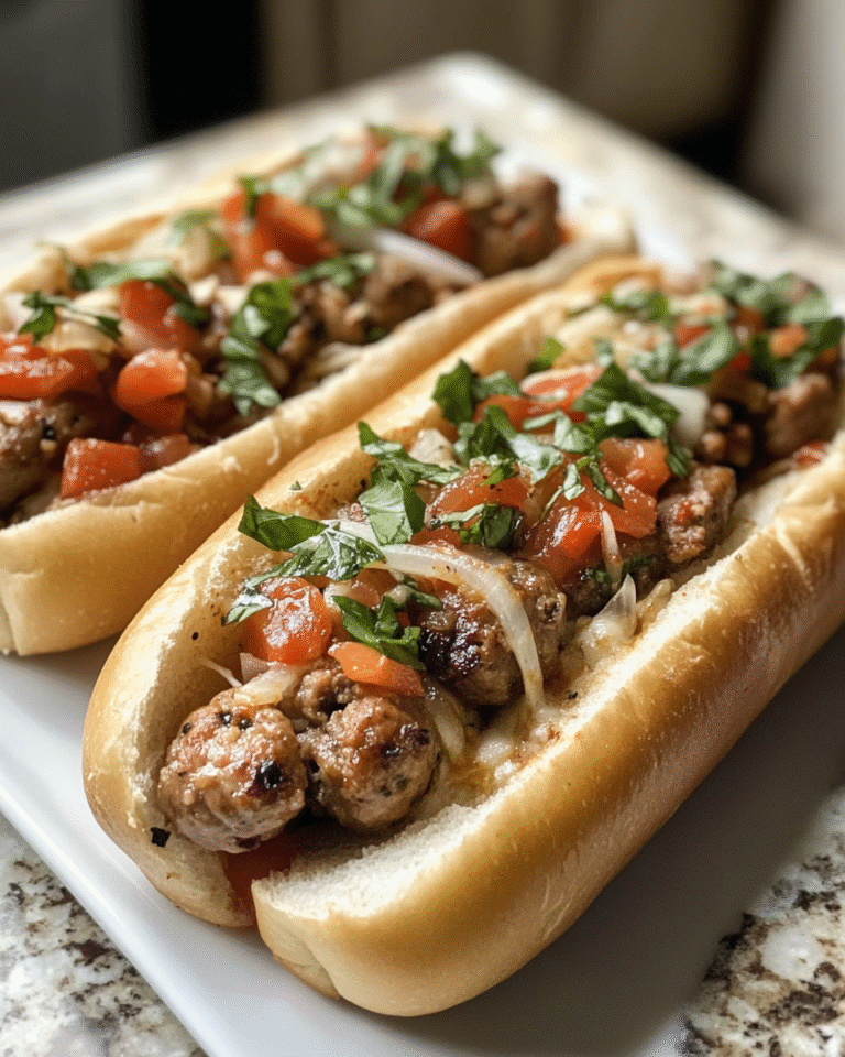 Ultimate Italian Sausage Hoagies That Will Steal Your Heart - Featured Image