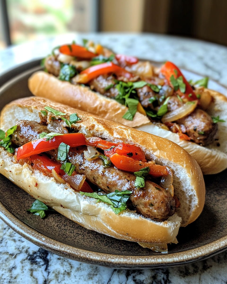 Final dish - Ultimate Italian Sausage Hoagies That Will Steal Your Heart