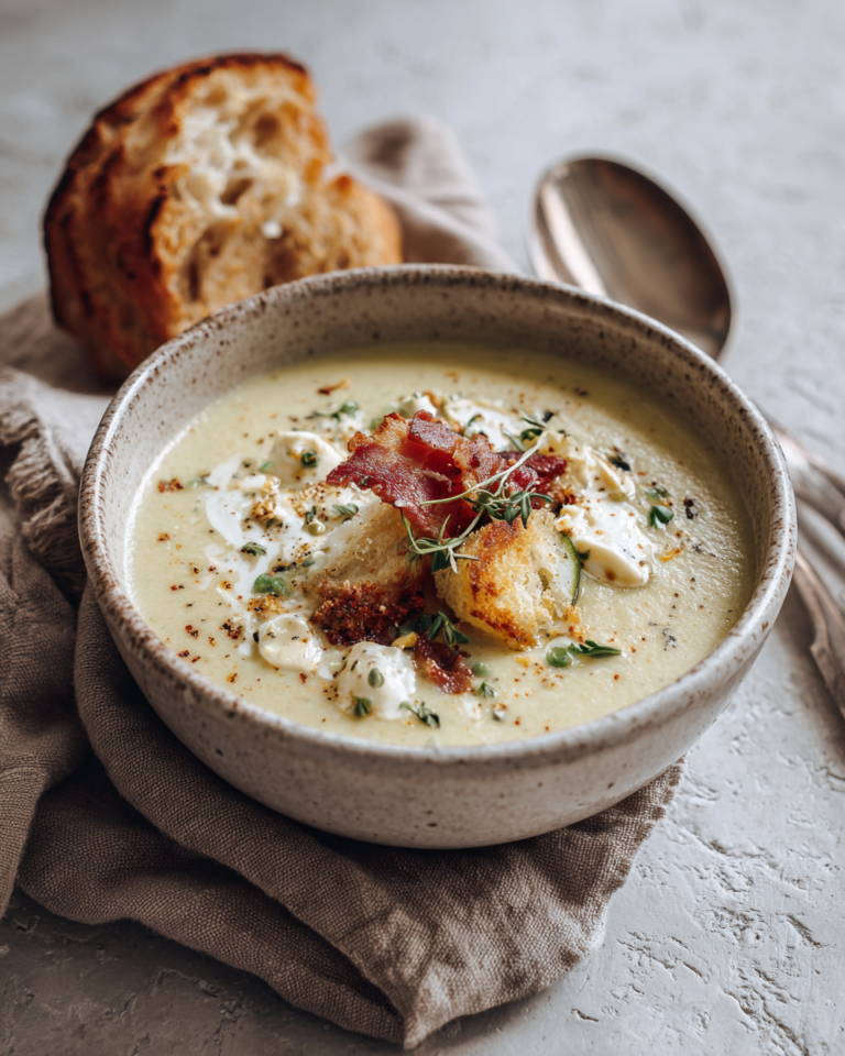 Creamy Jalapeño Popper Soup Recipe That Will Spice Up Your Dinner - Featured Image