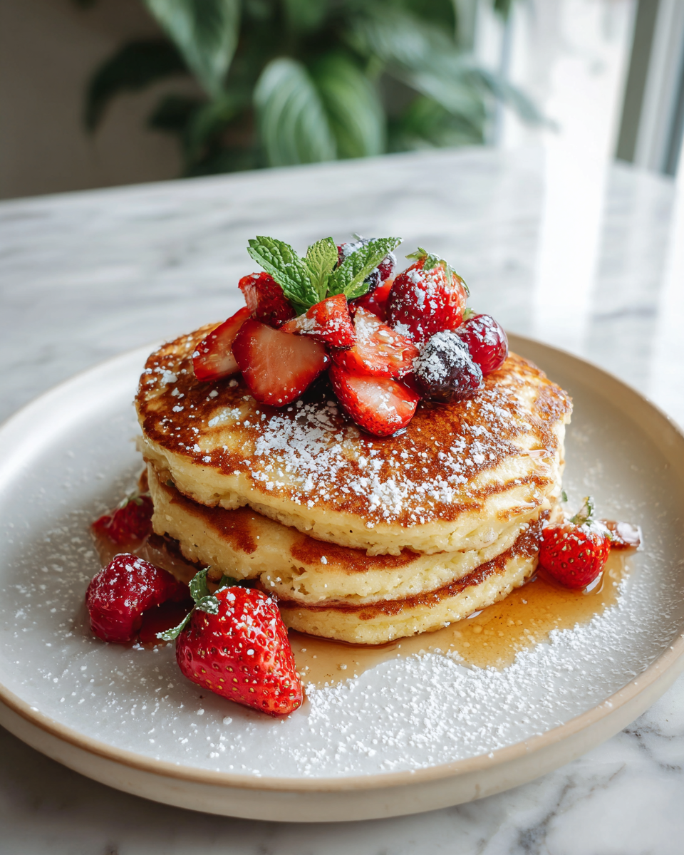 Final dish - Fluffy and Fast Jiffy Cornbread Pancakes You’ll Crave