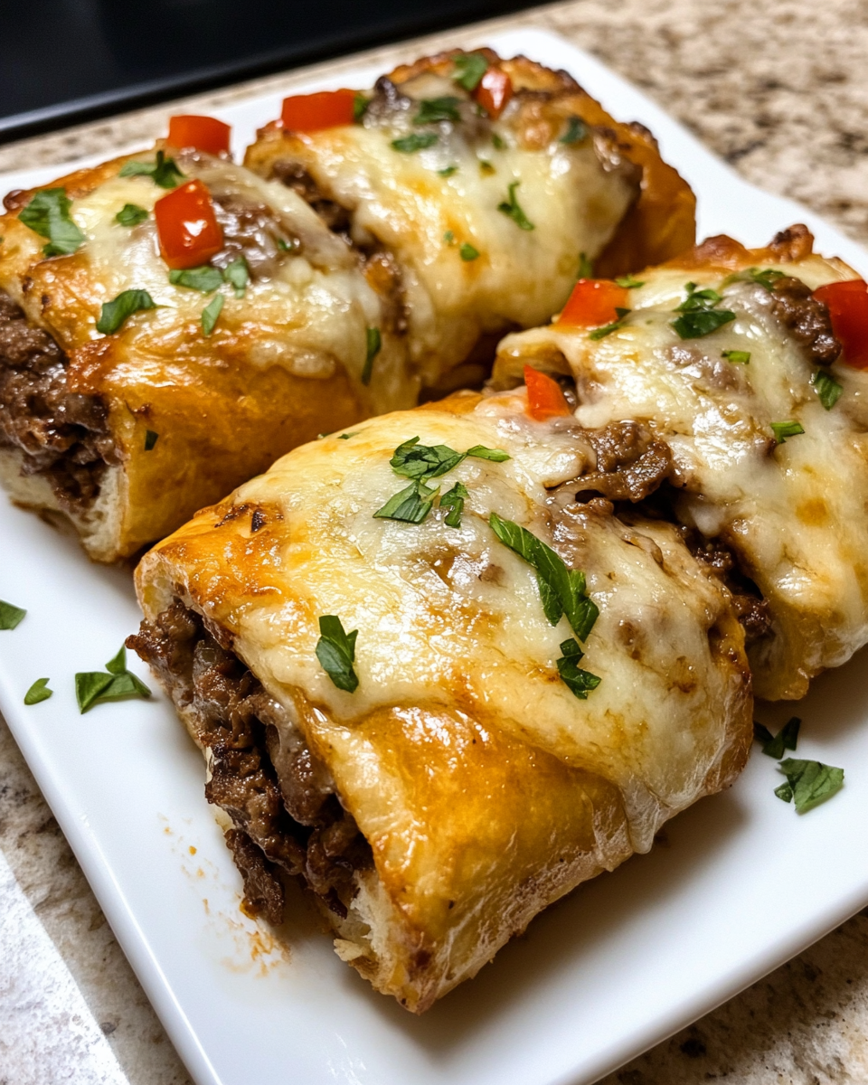 Final dish - Irresistible Keto Philly Cheesesteak Roll Ups You Need to Try