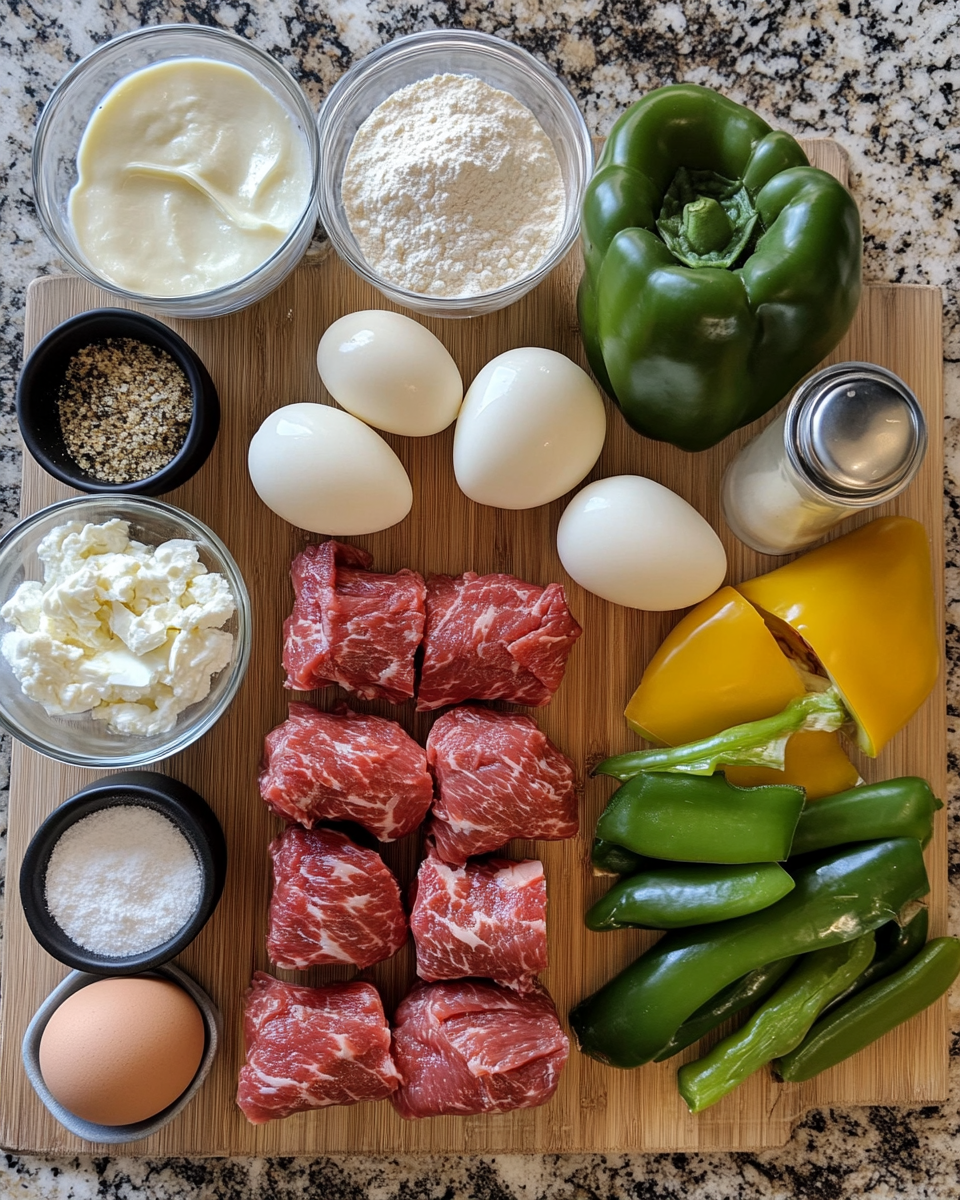 Ingredients for Irresistible Keto Philly Cheesesteak Roll Ups You Need to Try