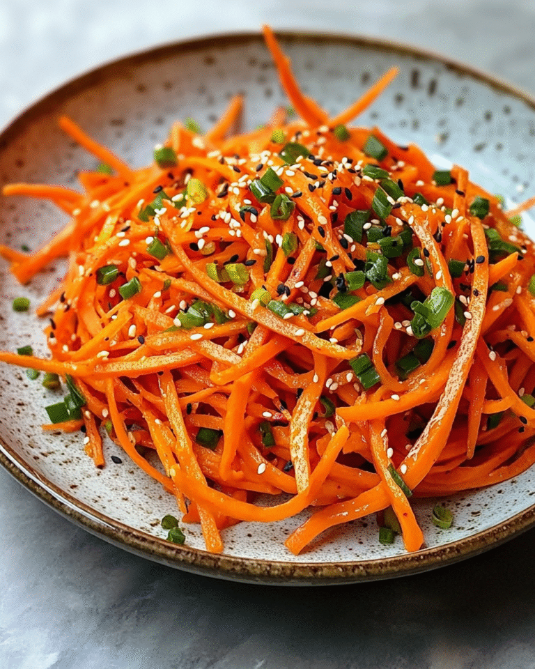 Discover the Zesty Crunch of Korean Carrot Salad - Featured Image