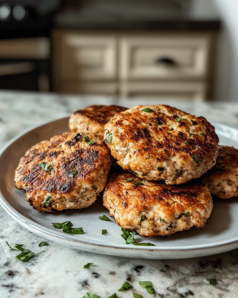 Irresistible Mediterranean Chicken Patties You Have to Try - Featured Image