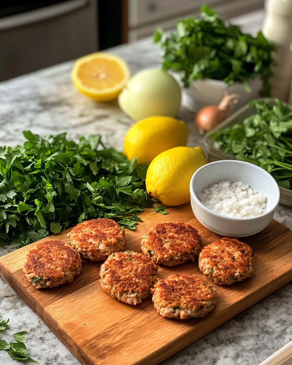 Ingredients for Irresistible Mediterranean Chicken Patties You Have to Try