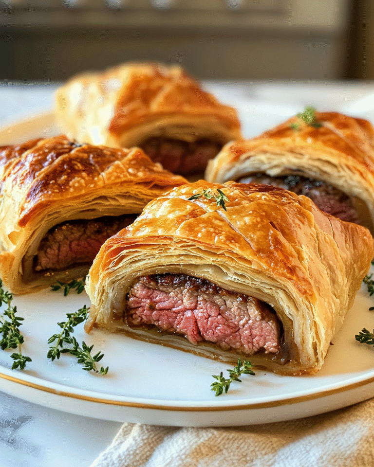 Irresistible Mini Beef Wellington Bites Perfect for Every Occasion - Featured Image