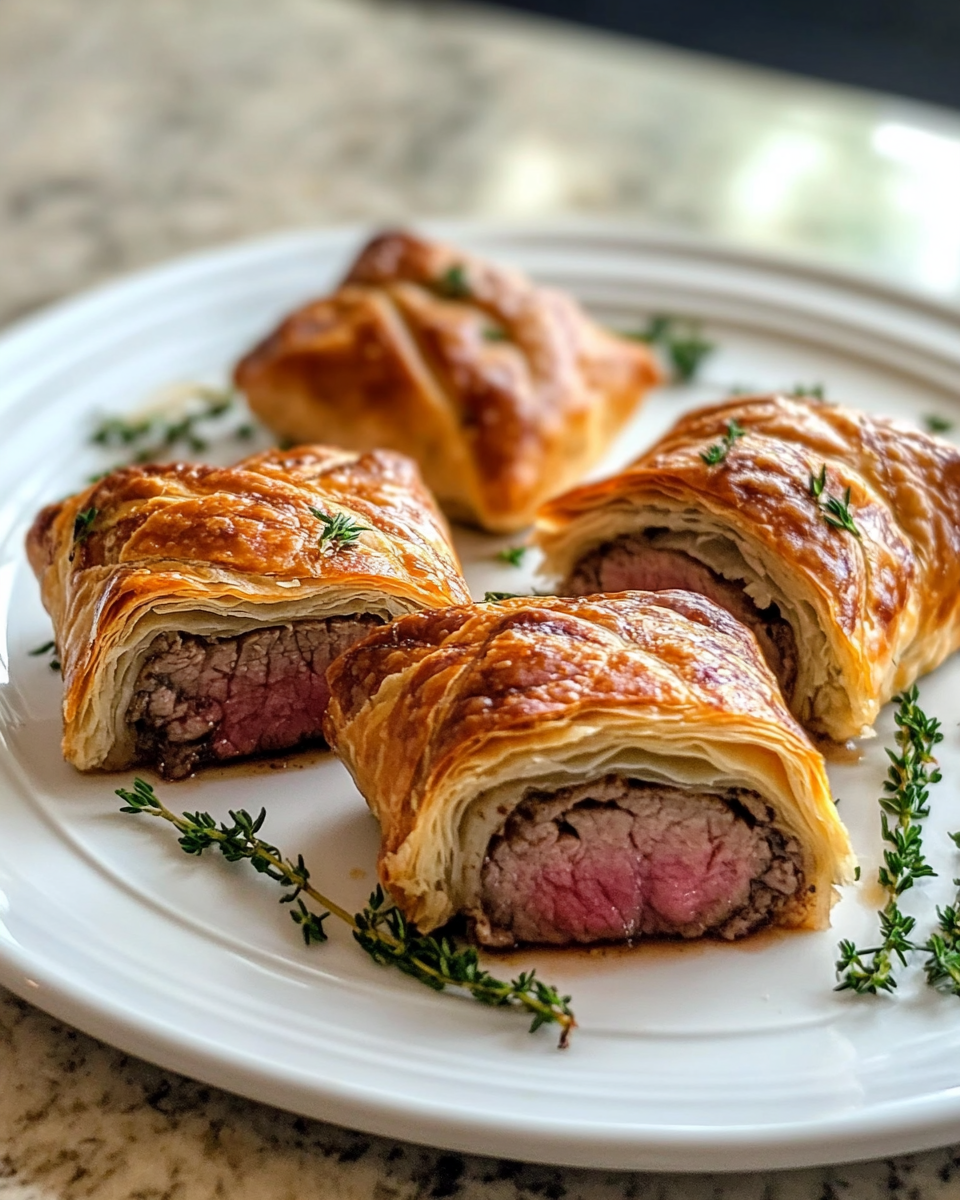 Final dish - Irresistible Mini Beef Wellington Bites Perfect for Every Occasion