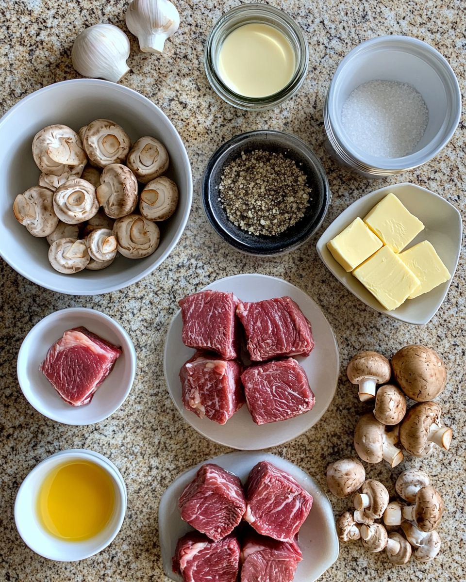 Ingredients for Irresistible Mini Beef Wellington Bites Perfect for Every Occasion