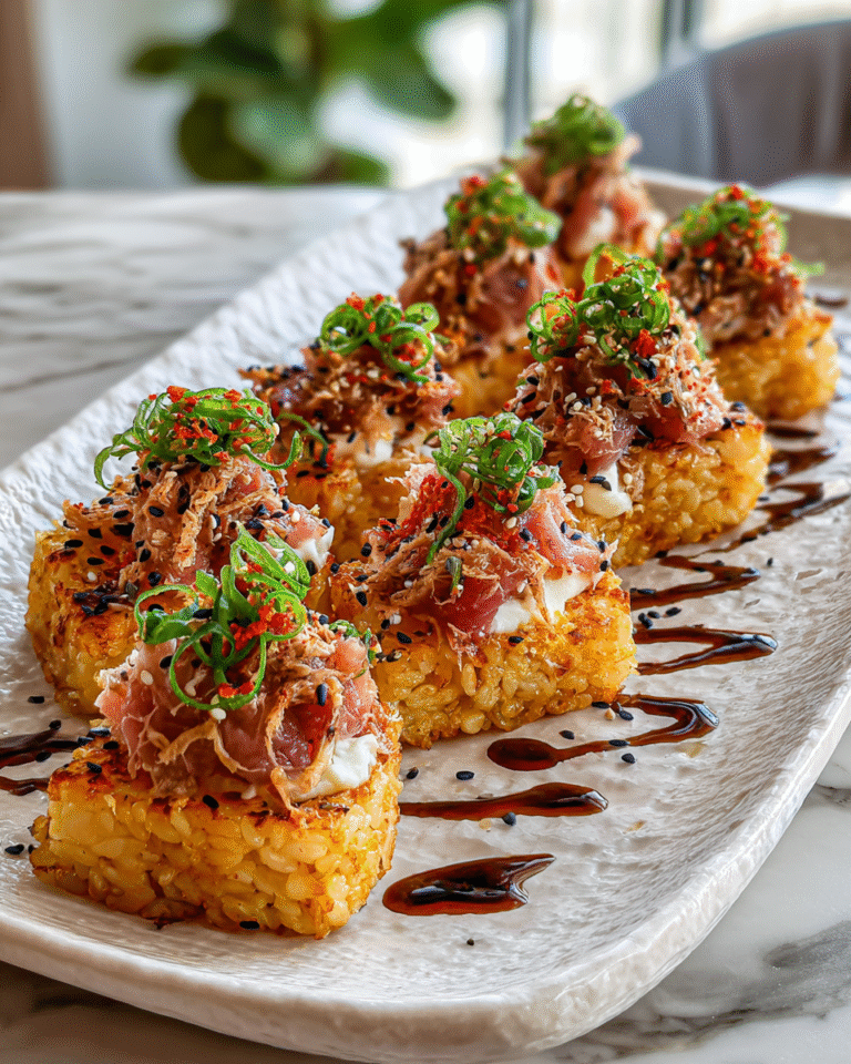 Irresistible Spicy Tuna Crispy Rice Recipe You Need to Try - Featured Image