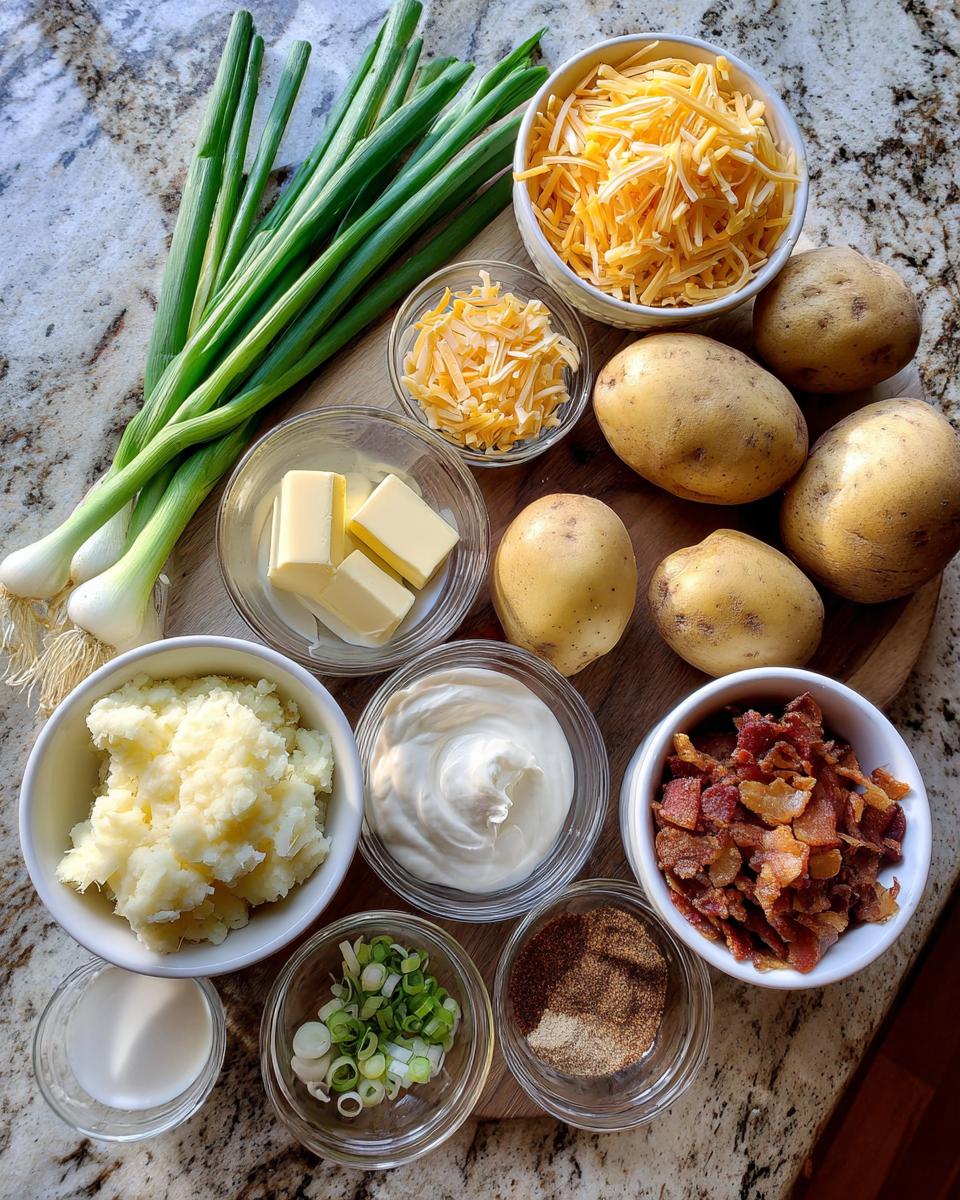 Ingredients for Irresistible Stuffed Mashed Potato Nests You Need to Try Today