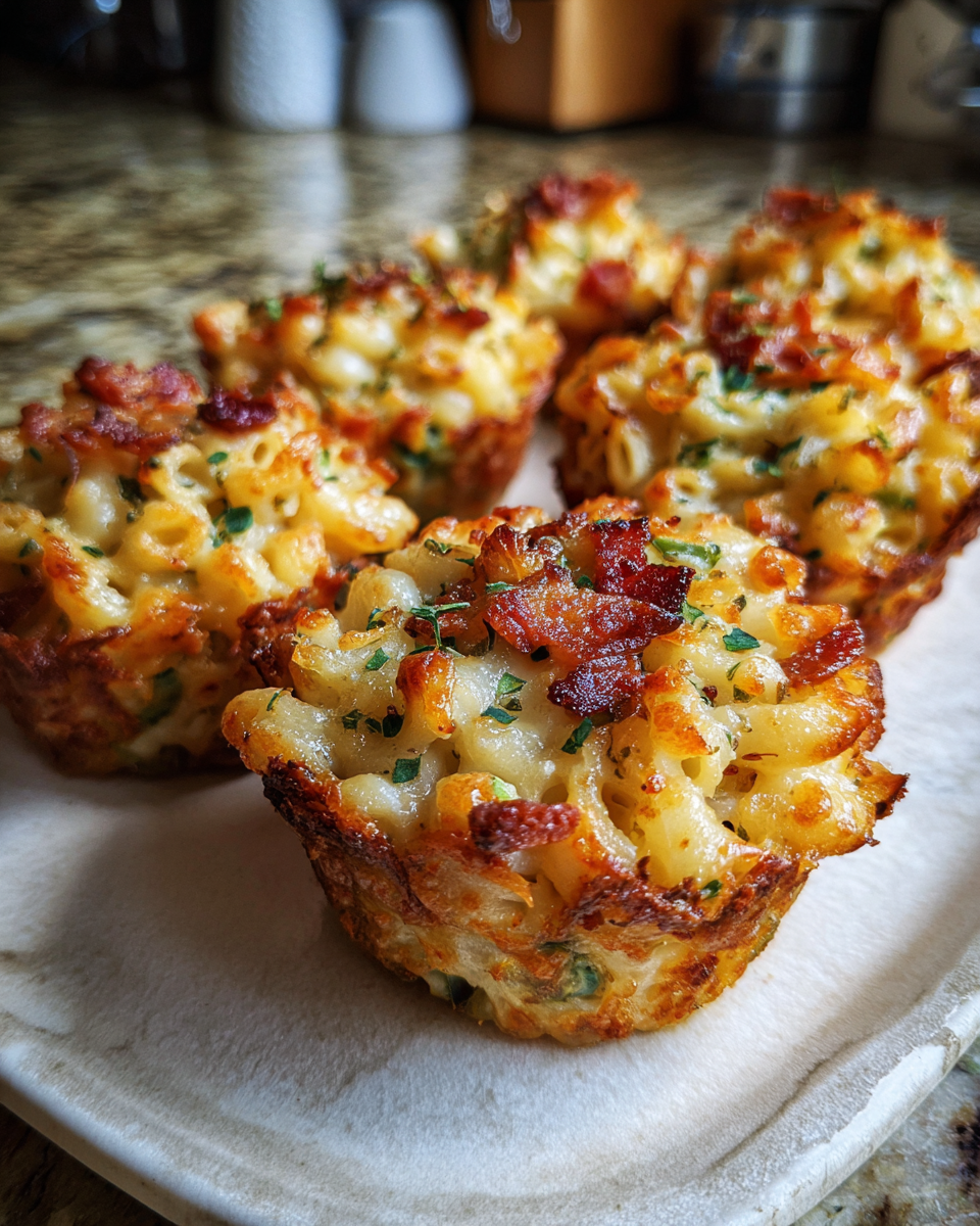 Final dish - Irresistible Bacon Jalapeño Macaroni Muffins You Need to Try Now