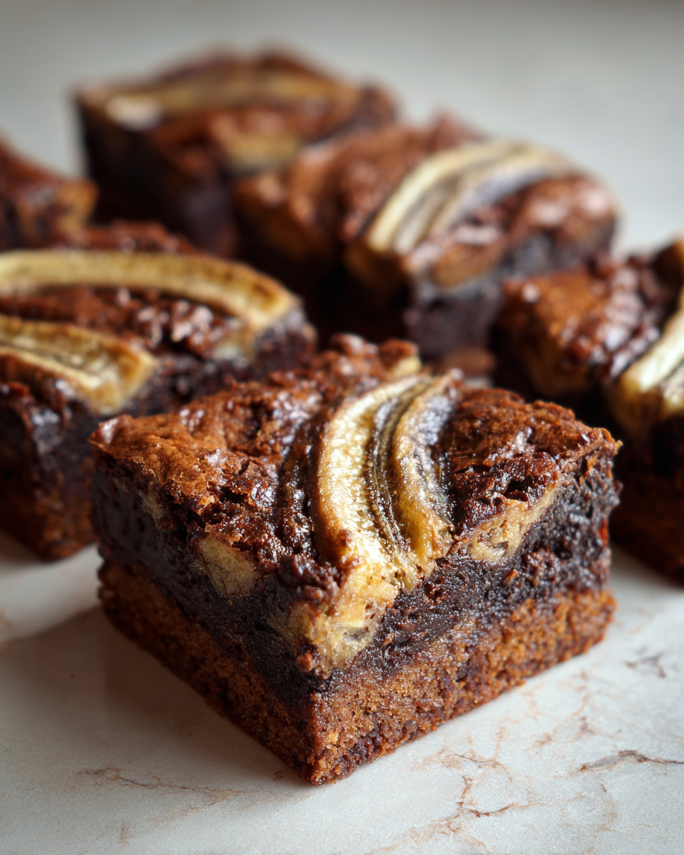 Final dish - Irresistible Banana Bread Brownies You Have to Try Today